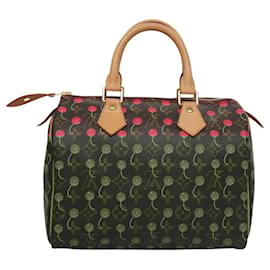 Louis Vuitton-LOUIS VUITTON Monogram Cherry Speedy 25 Hand Bag M95009 LV Auth BA269SA-Monogram