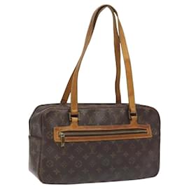 Louis Vuitton-LOUIS VUITTON Monogram Viva Cite GM Shoulder Bag M51163 LV Auth 115351-Monogram