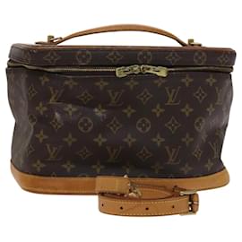 Louis Vuitton-LOUIS VUITTON Monogram Nice Hand Bag M47280 LV Auth 111220-Monogram