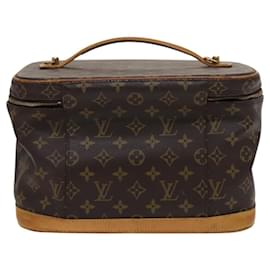 Louis Vuitton-LOUIS VUITTON Monogram Nice Hand Bag M47280 LV Auth 111220-Monogram