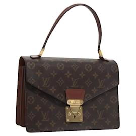 Louis Vuitton-LOUIS VUITTON Monogram Concorde Hand Bag M51190 LV Auth BA081-Monogram