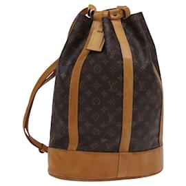 Louis Vuitton-LOUIS VUITTON Monogram Randonnee GM Shoulder Bag M42244 LV Auth 114527-Monogram
