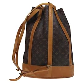 Louis Vuitton-LOUIS VUITTON Monogram Randonnee GM Shoulder Bag M42244 LV Auth 114527-Monogram