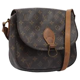 Louis Vuitton-LOUIS VUITTON Monogram Saint Cloud GM Shoulder Bag M51242 LV Auth 114493-Monogram