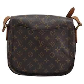 Louis Vuitton-LOUIS VUITTON Monogram Saint Cloud GM Shoulder Bag M51242 LV Auth 114493-Monogram