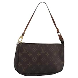 Louis Vuitton-LOUIS VUITTON Monogram Pochette Accessoires Pouch M51980 LV Auth 115430-Monogram