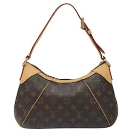 Louis Vuitton-LOUIS VUITTON Monogram Thames PM Shoulder Bag M56384 LV Auth 105946A-Monogram