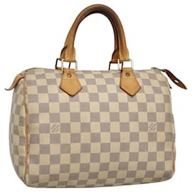 Louis Vuitton-LOUIS VUITTON Damier Azur Speedy 25 Hand Bag N41534 LV Auth 115657-Other