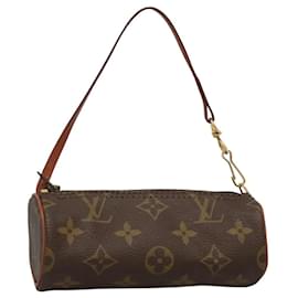 Louis Vuitton-LOUIS VUITTON Monogram Papillon Pouch LV Auth 115650-Monogram