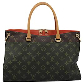 Louis Vuitton-LOUIS VUITTON Monogram Pallas Hand Bag M41175 LV Auth 105945A-Monogram