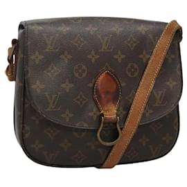 Louis Vuitton-LOUIS VUITTON Monogram Saint Cloud GM Shoulder Bag M51242 LV Auth BA252-Monogram