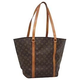 Louis Vuitton-LOUIS VUITTON Monogram Sac Shopping Tote Bag M51108 LV Auth 115760-Monogram