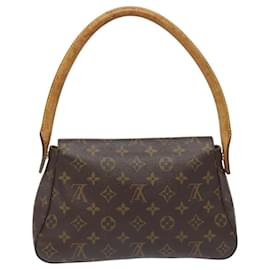 Louis Vuitton-LOUIS VUITTON Monogram Mini Looping Shoulder Bag M51147 LV Auth 113038-Monogram