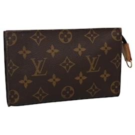 Louis Vuitton-LOUIS VUITTON Monogram Bucket PM Accessory Pouch LV Auth bs22416-Monogram