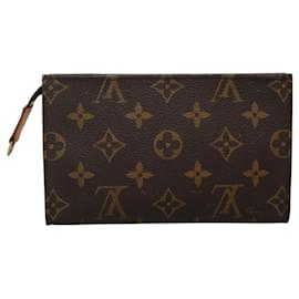 Louis Vuitton-LOUIS VUITTON Monogram Bucket PM Accessory Pouch LV Auth bs22416-Monogram