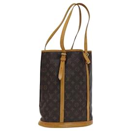 Louis Vuitton-LOUIS VUITTON Monogram Bucket GM Shoulder Bag M42236 LV Auth 110150-Monogram