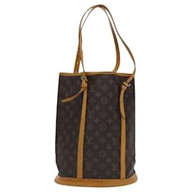 Louis Vuitton-LOUIS VUITTON Monogram Bucket GM Shoulder Bag M42236 LV Auth 110150-Monogram
