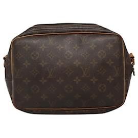 Louis Vuitton-LOUIS VUITTON Monogram Reporter PM Shoulder Bag M45254 LV Auth BA052-Monogram