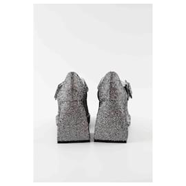 Autre Marque-Silver heels-Silvery