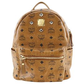 MCM Mochila Glam/Mochila de dia Marrom