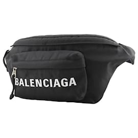 Balenciaga-Balenciaga Wheel Hip Bag-Black
