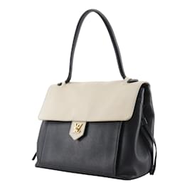 Louis Vuitton-Louis Vuitton Rock Me MM Tote Bag-Black,Beige