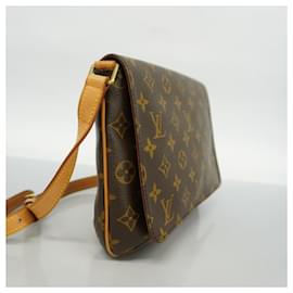 Louis Vuitton-Louis Vuitton Monogram Musette Tango Shoulder Bag-Brown