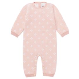 LOUIS VUITTON Neue rosa Kaschmir-Einteiler 6 Monate Pink