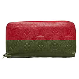 Louis Vuitton-Louis Vuitton Zippy wallet-Red