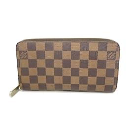 Louis Vuitton-Louis Vuitton Long Wallet Damier Zippy N60015 Ebene-Damier ebene