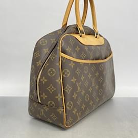 Louis Vuitton-Louis Vuitton Monogram Deauville Handbag-Brown
