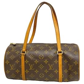 Louis Vuitton-Louis Vuitton Monogram Papillon 30 Handbag-Brown