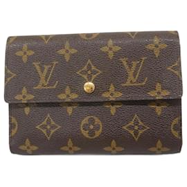 Louis Vuitton-Louis Vuitton Tri-fold Wallet-Brown
