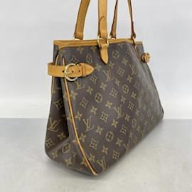 Louis Vuitton-Louis Vuitton Monogram Batignolles Horizontal Tote Bag-Brown