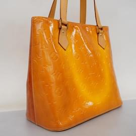 Louis Vuitton-Louis Vuitton Tote Bag Vernis Houston M91055-Golden