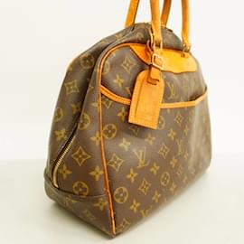 Louis Vuitton-Louis Vuitton Monogram Deauville Handbag-Brown
