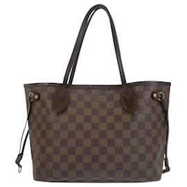Louis Vuitton-Louis Vuitton Damier Neverfull PM Tote Bag-Brown