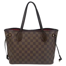 Louis Vuitton-Louis Vuitton Damier Neverfull PM Tote Bag-Brown