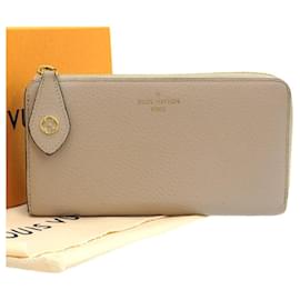 Louis Vuitton-Louis Vuitton Comet Leather Wallet M63104-Beige