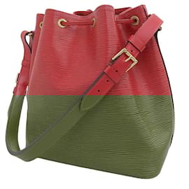 Louis Vuitton-Louis Vuitton Epi Petit Noe Shoulder Bag-Red