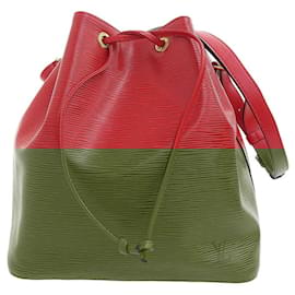 Louis Vuitton-Louis Vuitton Epi Petit Noe Shoulder Bag-Red