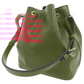 Louis Vuitton-Louis Vuitton Epi Petit Noe Shoulder Bag-Red