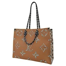 Louis Vuitton-Louis Vuitton OnTheGo GM Tote Bag M44674-Black