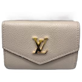 Louis Vuitton-Louis Vuitton Lockmini Trifold Wallet M69340-Beige