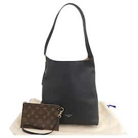 Louis Vuitton-Louis Vuitton Leather Shoulder Bag M24856-Black