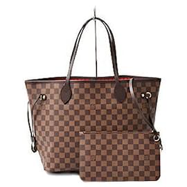 Louis Vuitton-Louis Vuitton Damier Neverfull MM Tote N41358-Fuschia