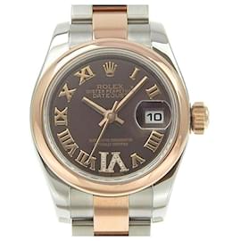 Rolex-Rolex Datejust 179161 SS K18PG Diamond Watch-Other