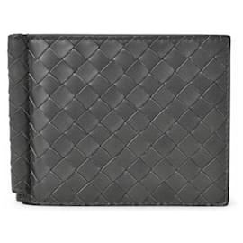 Bottega Veneta-Bottega Veneta Leather Wallet 123180-Metallic