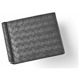 Bottega Veneta-Bottega Veneta Leather Wallet 123180-Metallic