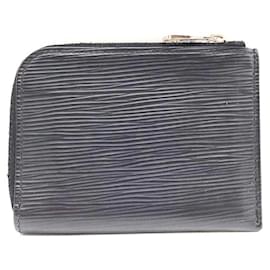 Louis Vuitton-Louis Vuitton Epi Coin Case M61809-Black